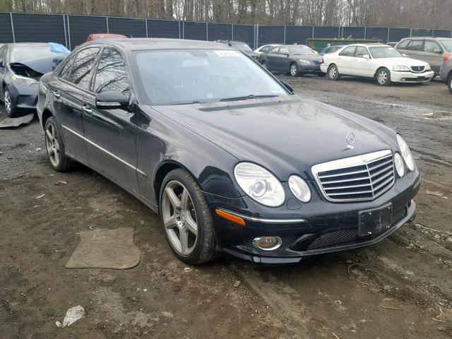 WDBUF72X99B368387 - 2009 MERCEDES-BENZ E 550 BLACK photo 1