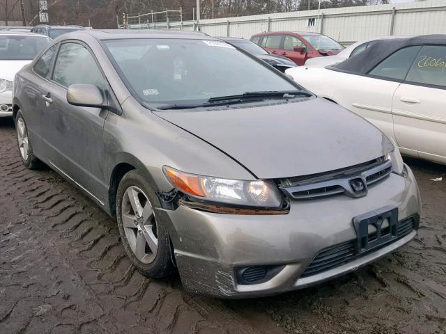 2HGFG12938H548476 - 2008 HONDA CIVIC EXL GRAY photo 1