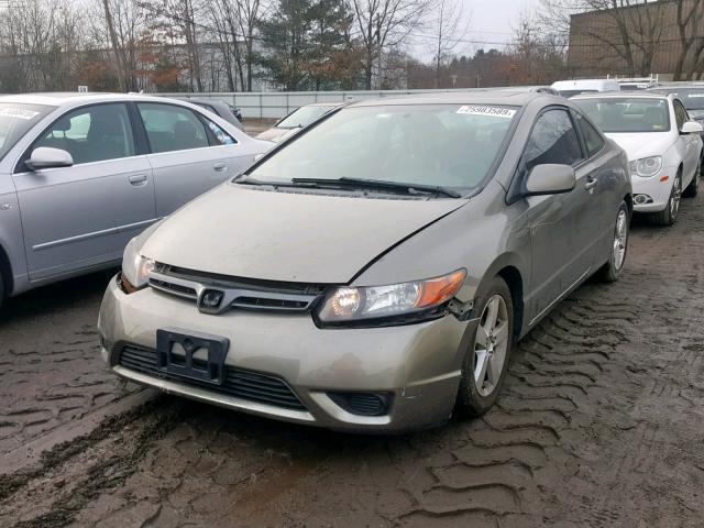 2HGFG12938H548476 - 2008 HONDA CIVIC EXL GRAY photo 2