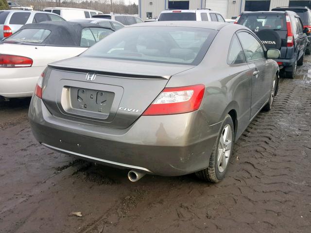 2HGFG12938H548476 - 2008 HONDA CIVIC EXL GRAY photo 4