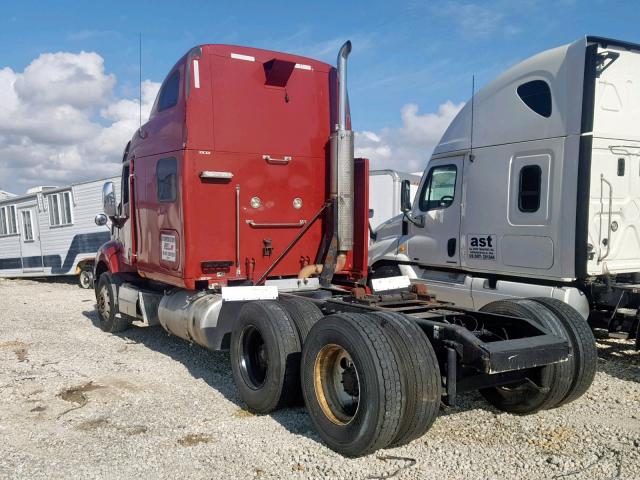 1XP7D49X8AD104559 - 2010 PETERBILT 387 RED photo 3