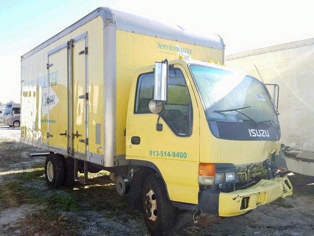 JALB4B16157003708 - 2005 ISUZU NPR YELLOW photo 1