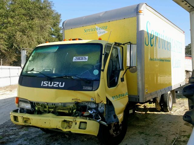 JALB4B16157003708 - 2005 ISUZU NPR YELLOW photo 2