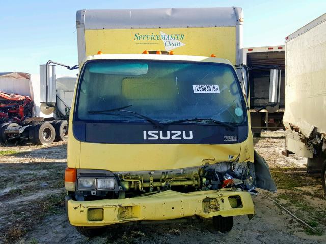 JALB4B16157003708 - 2005 ISUZU NPR YELLOW photo 9