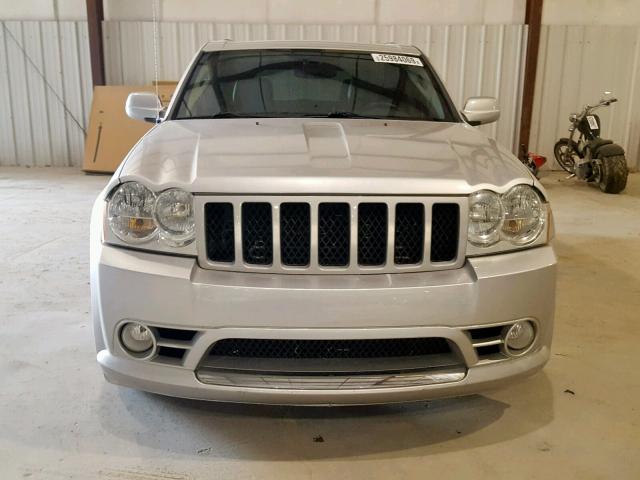 1J8HR78347C556216 - 2007 JEEP GRAND CHER SILVER photo 10