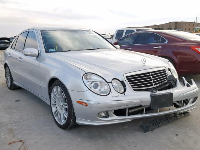 WDBUF56J76A937832 - 2006 MERCEDES-BENZ E 350 SILVER photo 1