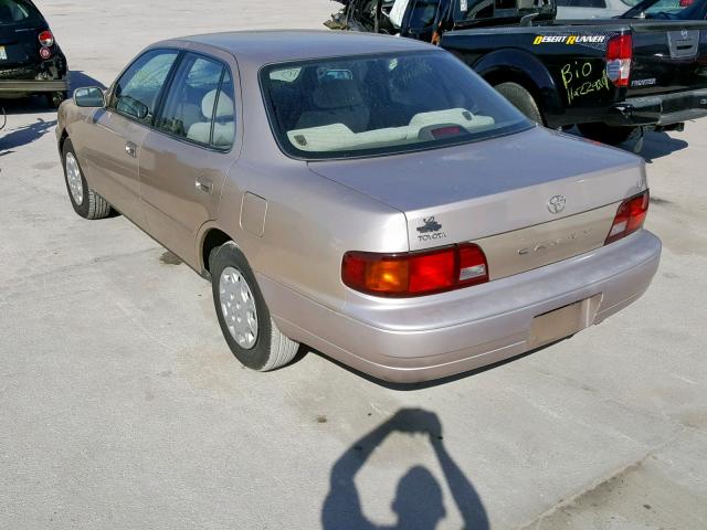 4T1BG12K1TU660551 - 1996 TOYOTA CAMRY DX TAN photo 3