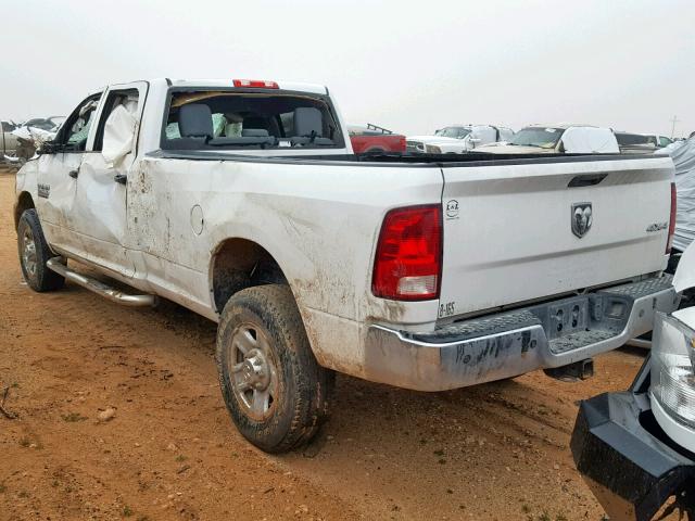 3C6UR5HJ9JG278644 - 2018 RAM 2500 ST WHITE photo 3