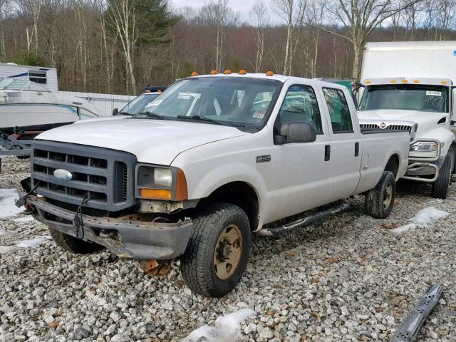 1FTSW31P16EC60858 - 2006 FORD F350 SRW S WHITE photo 2