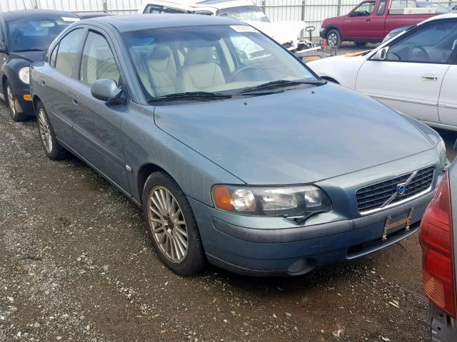 YV1RS58D032277594 - 2003 VOLVO S60 2.4T BLUE photo 1