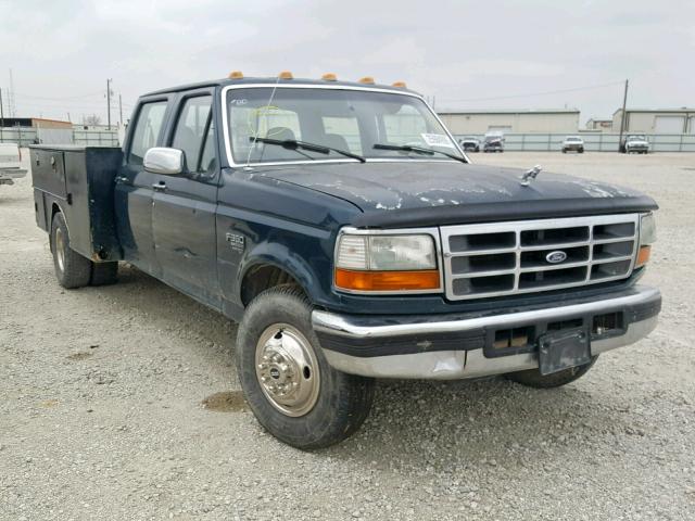 1FTJW35F9SEA70524 - 1995 FORD F350 GREEN photo 1