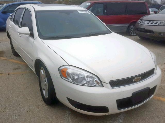 2G1WD58CX89275668 - 2008 CHEVROLET IMPALA SUP თეთრი ფოტო 1