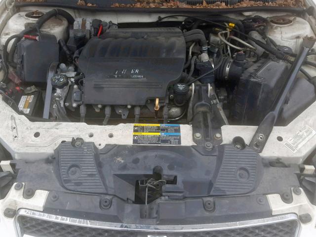 2G1WD58CX89275668 - 2008 CHEVROLET IMPALA SUP თეთრი ფოტო 7
