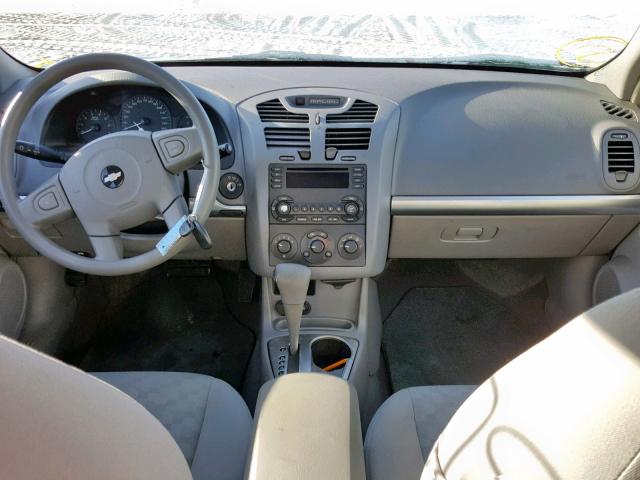 1G1ZT62805F225083 - 2005 CHEVROLET MALIBU MAX ვერცხლისფერი ფოტო 9