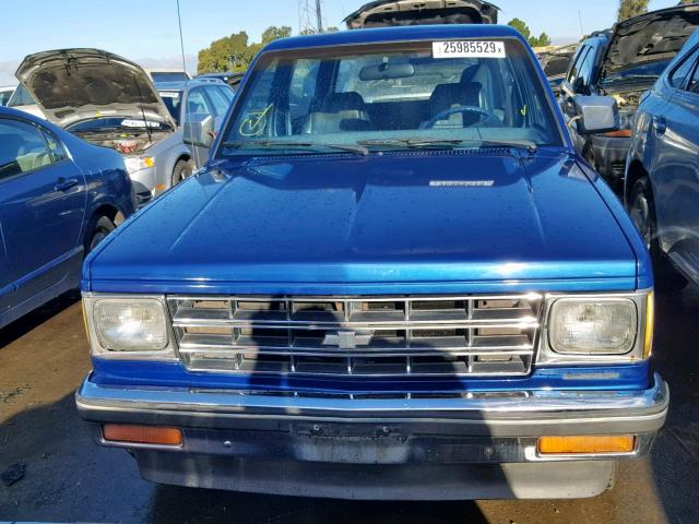 1G8CT18B4F8277240 - 1985 CHEVROLET BLAZER S10 BLUE photo 10