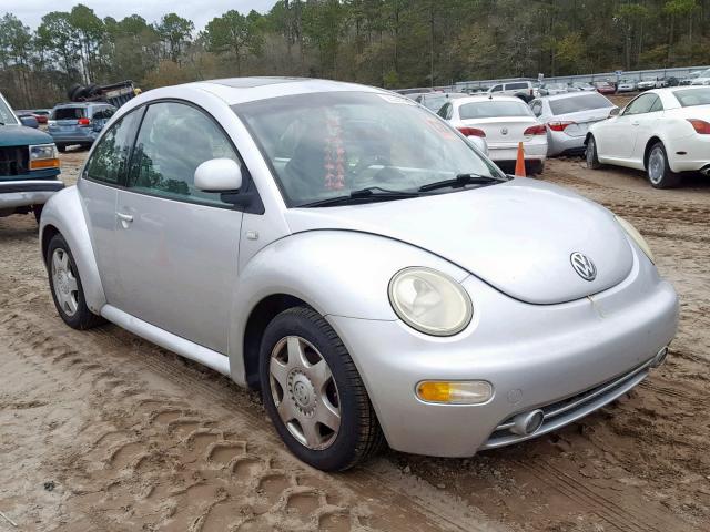 3VWCA21C8YM432923 - 2000 VOLKSWAGEN NEW BEETLE Gümüş foto 1