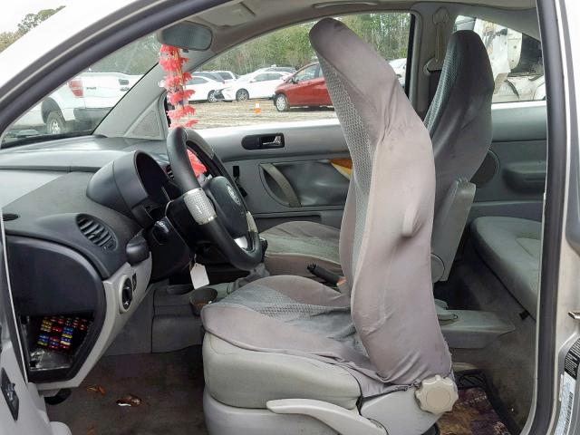 3VWCA21C8YM432923 - 2000 VOLKSWAGEN NEW BEETLE Gümüş foto 5