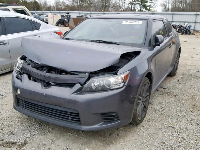 JTKJF5C79D3058789 - 2013 TOYOTA SCION TC ნაცრისფერი ფოტო 2