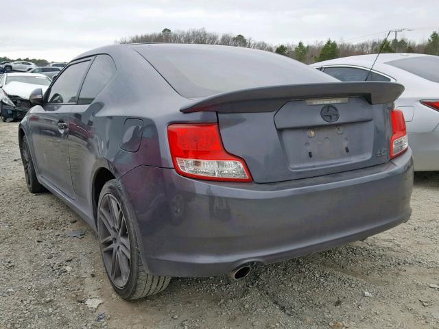 JTKJF5C79D3058789 - 2013 TOYOTA SCION TC ნაცრისფერი ფოტო 3