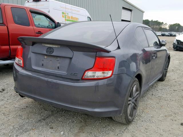 JTKJF5C79D3058789 - 2013 TOYOTA SCION TC ნაცრისფერი ფოტო 4
