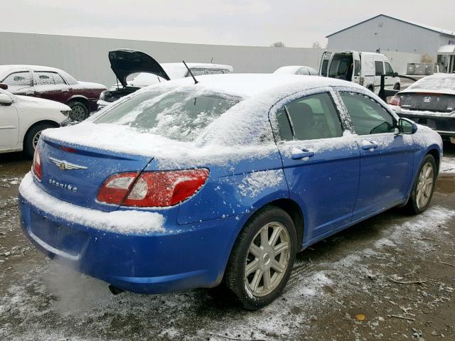 1C3LC56R17N658161 - 2007 CHRYSLER SEBRING TO BLUE photo 4