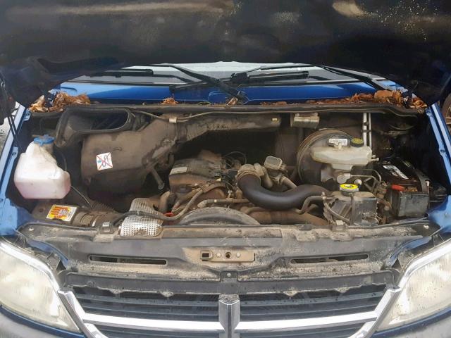 WD0PD644655780638 - 2005 DODGE SPRINTER 2 BLUE photo 7