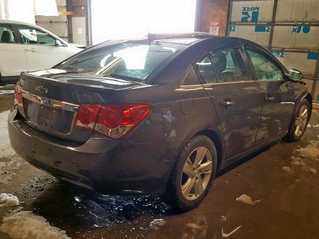 1G1P75SZ0E7423607 - 2014 CHEVROLET CRUZE GRAY photo 4