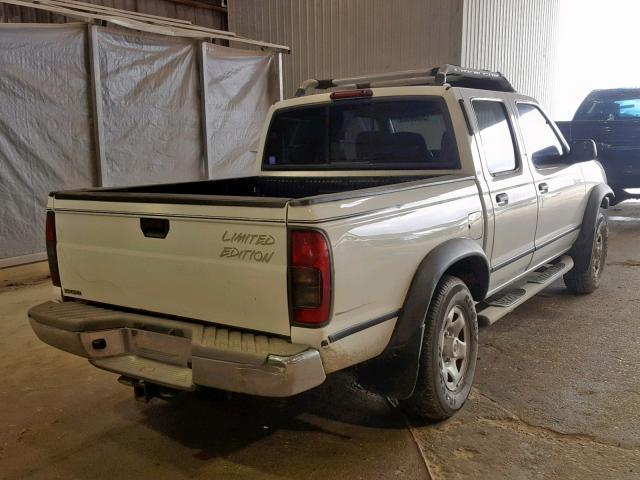 1N6ED27T8YC407223 - 2000 NISSAN FRONTIER C WHITE photo 4