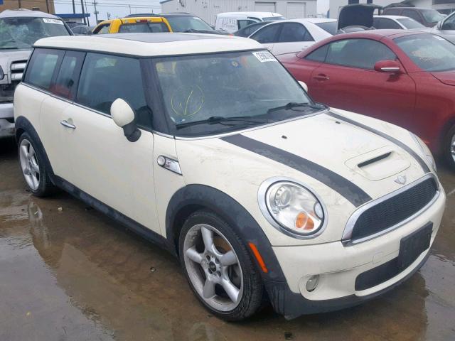 WMWMM33568TP88188 - 2008 MINI COOPER S C WHITE photo 1