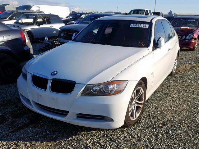 WBAVC53578FZ89857 - 2008 BMW 328 I SULE WHITE photo 2