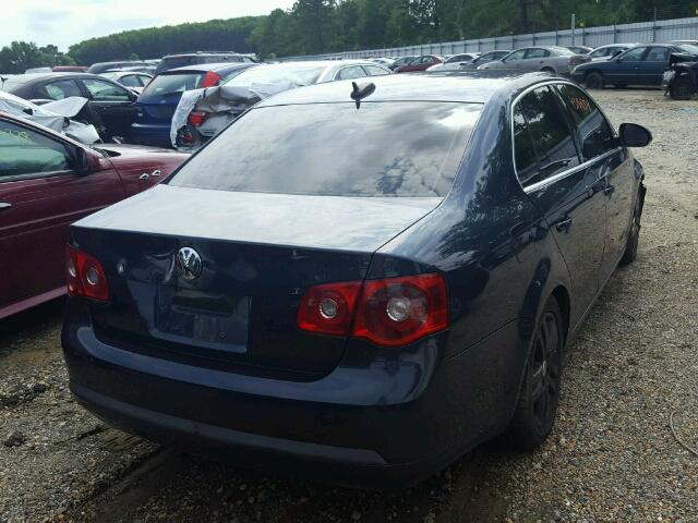 3VWDT71K96M846938 - 2006 VOLKSWAGEN JETTA TDI BLUE photo 4