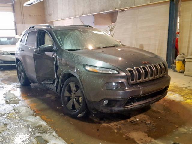 1C4PJLCS7HW554509 - 2017 JEEP CHEROKEE L BLACK photo 1