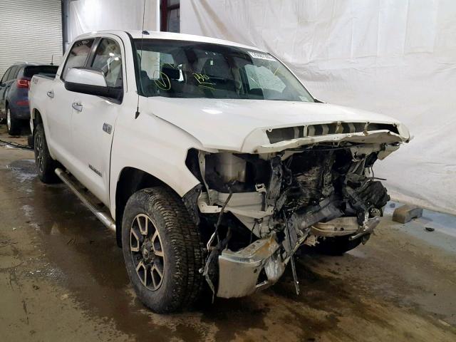 5TFHY5F18GX508663 - 2016 TOYOTA TUNDRA CRE WHITE photo 1