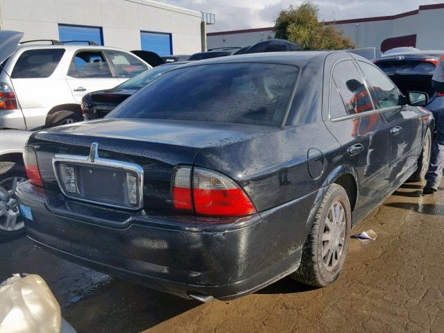 1LNHM86S44Y679417 - 2004 LINCOLN LS BLACK photo 4
