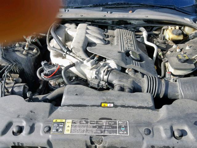 1LNHM86S44Y679417 - 2004 LINCOLN LS BLACK photo 7