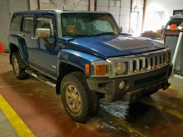 5GTDN136768181433 - 2006 HUMMER H3 BLUE photo 1