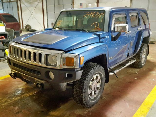 5GTDN136768181433 - 2006 HUMMER H3 BLUE photo 2