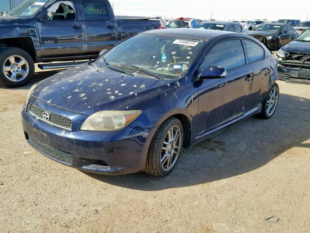 JTKDE177460138119 - 2006 TOYOTA SCION TC ლურჯი ფოტო 2