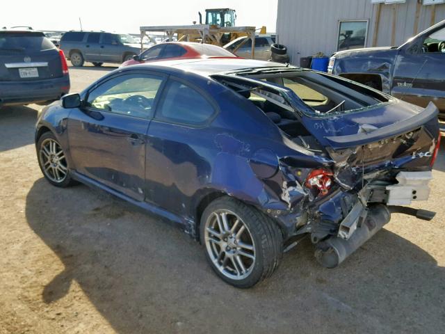 JTKDE177460138119 - 2006 TOYOTA SCION TC ლურჯი ფოტო 3