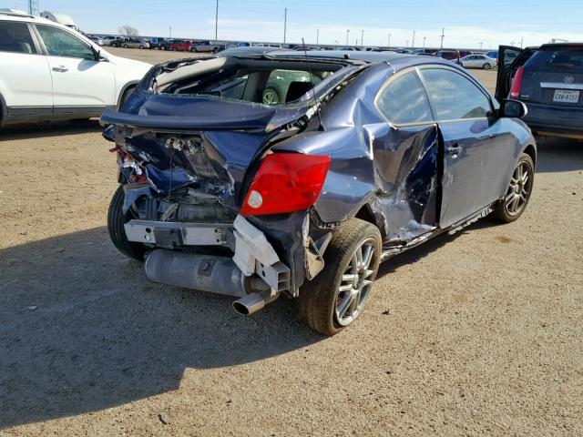 JTKDE177460138119 - 2006 TOYOTA SCION TC ლურჯი ფოტო 4