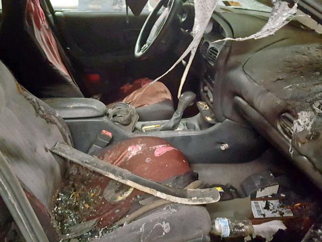 1G2WP52K0YF332681 - 2000 PONTIAC GRAND PRIX BLACK photo 5