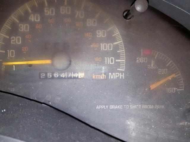 1G2WP52K0YF332681 - 2000 PONTIAC GRAND PRIX BLACK photo 8