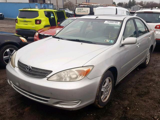 4T1BF32K43U544419 - 2003 TOYOTA CAMRY LE SILVER photo 2