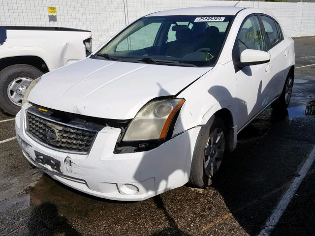 3N1AB61E79L629835 - 2009 NISSAN SENTRA 2.0 WHITE photo 2