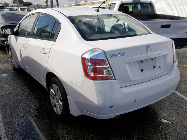 3N1AB61E79L629835 - 2009 NISSAN SENTRA 2.0 WHITE photo 3