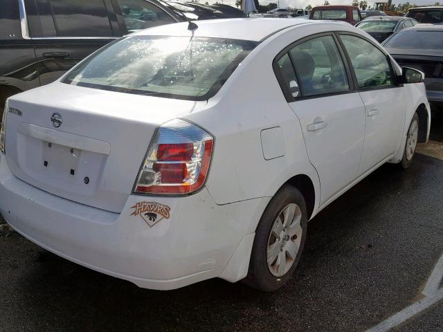 3N1AB61E79L629835 - 2009 NISSAN SENTRA 2.0 WHITE photo 4