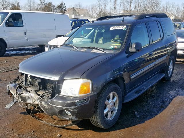 1GKET16S246218539 - 2004 GMC ENVOY XL GRAY photo 2