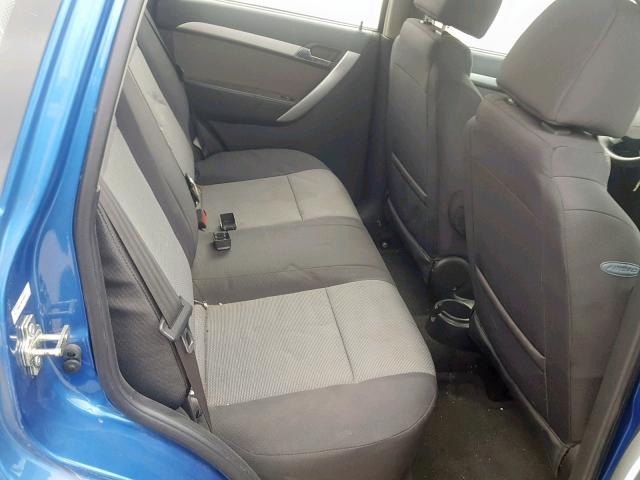 KL1TD6DE7AB135323 - 2010 CHEVROLET AVEO LS BLUE photo 6