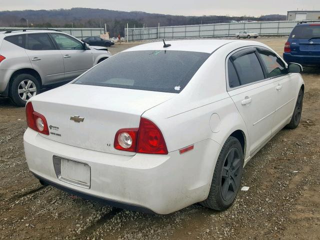 1G1ZH57BX9F158417 - 2009 CHEVROLET MALIBU 1LT 白色 照片 4
