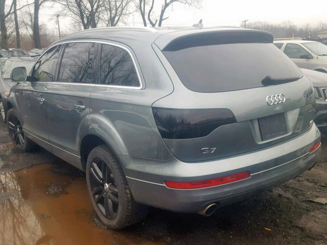 WA1BV74L07D048327 - 2007 AUDI Q7 4.2 QUA GREEN photo 3